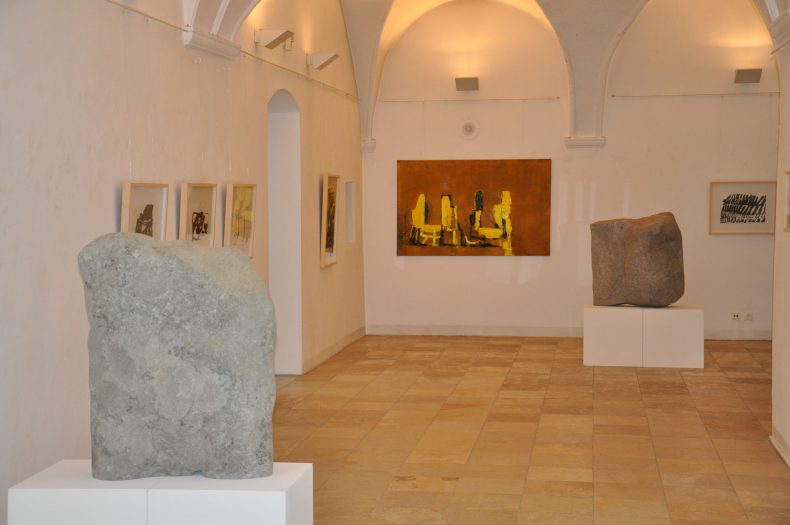Ausstellung Kunstverein Passau mit F. Lankes Skulptur, 2013