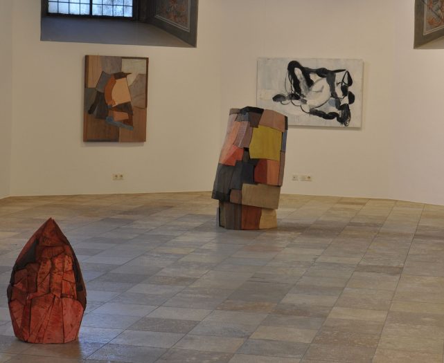 Ausstellung Kunstverein Passau M. Lauss Plastik, 2013